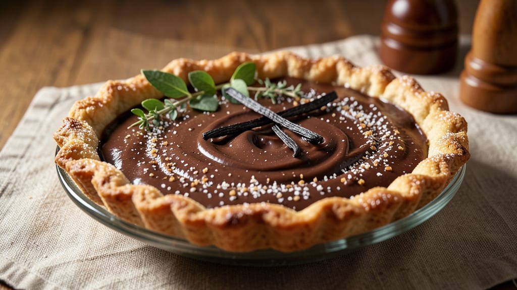 2 Ingredient Chocolate Pie Recipe: Rich Fudgy Center in 15 Minutes