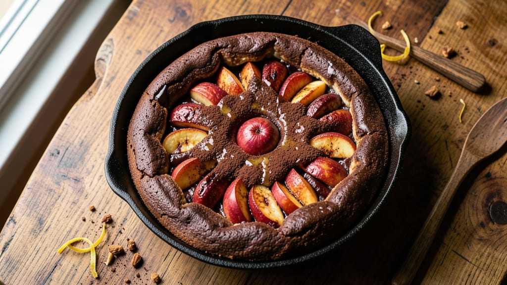Apple Pie Black Recipe: Deep Chocolate Filling With Flaky Crust