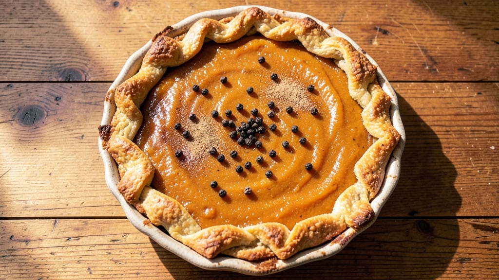 1800s Pumpkin Pie Recipe: Foil-Sealed Crust That Stays Perfectly Golden