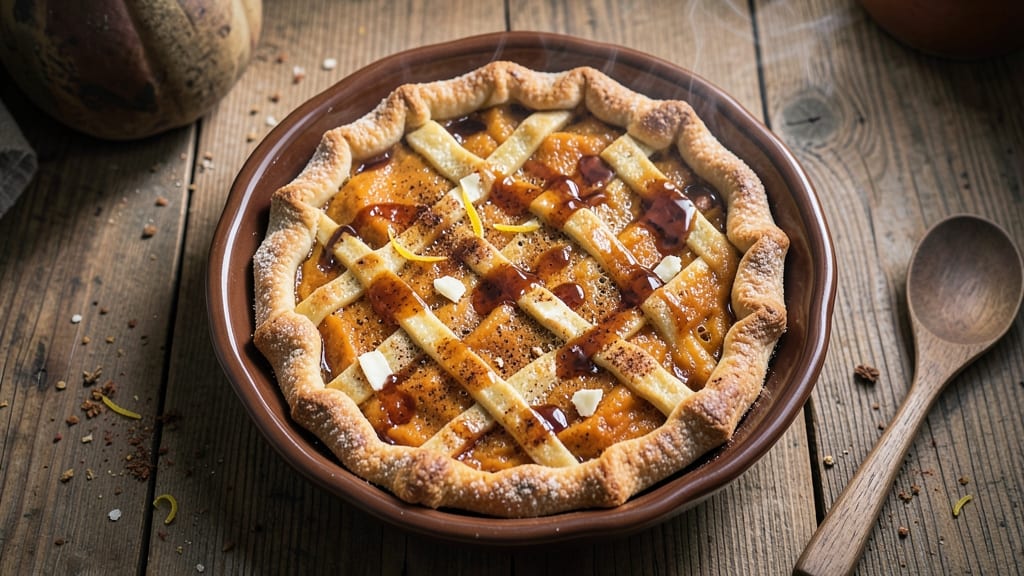 18th Century Pumpkin Pie Recipe: Spiced Rum-Infused Crust and Foil-Sealed Perfection