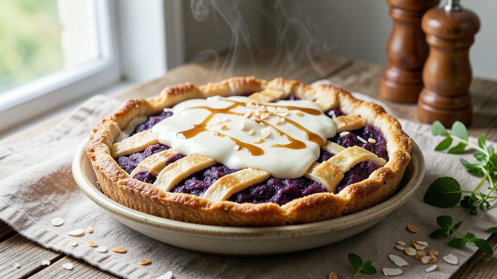 Purple Sweet Potato Vegan Pie Recipe: Deep Purple Swirl With No Refined Sugar