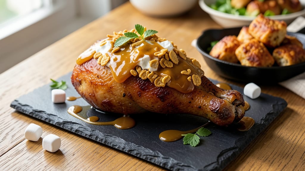 Rice Krispie Treat Turkey Leg Recipe: Crunchy Clusters Wrapped in Savory Turkey Skin
