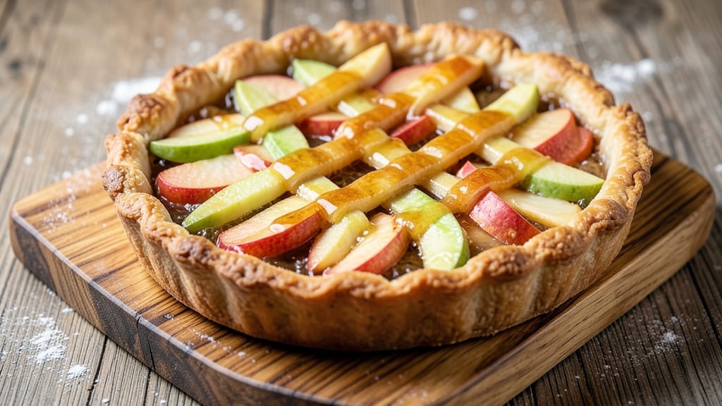 Rocky Mountain Apple Pie Recipe: Crispy Lattice Crust Over Spiced Apples