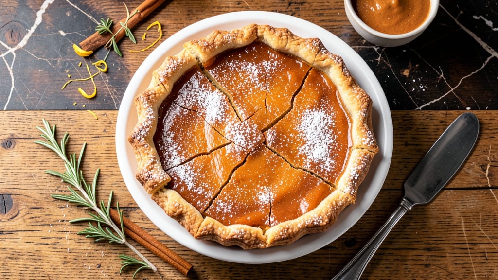 10-Inch Sweet Potato Pie Recipe: Deep Spiced Crust and Velvety Filling