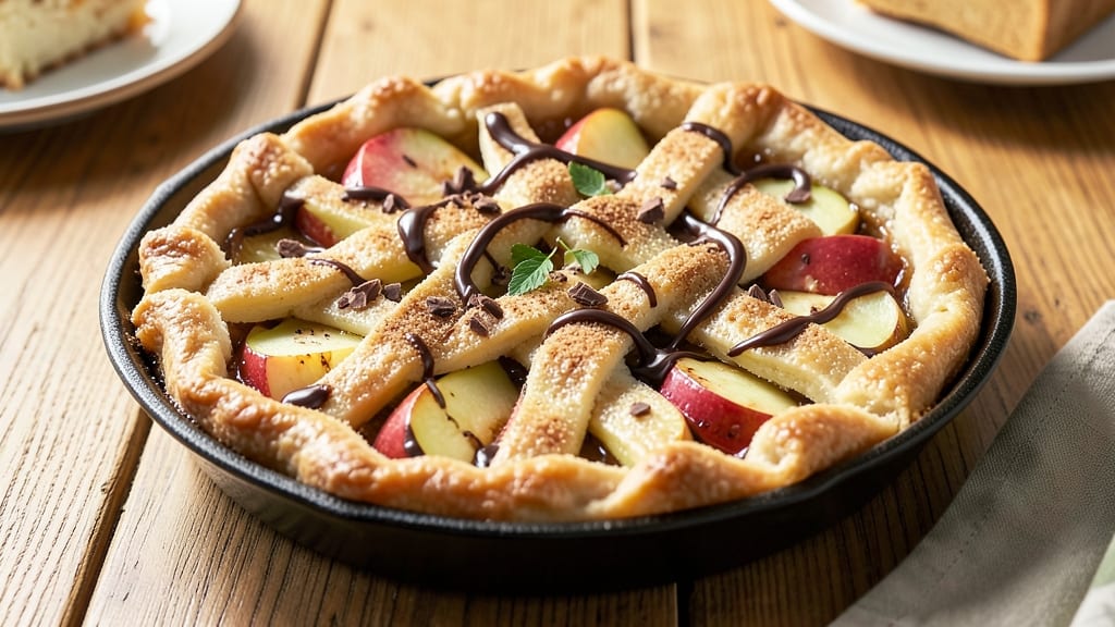 Rocky Mountain Chocolate Factory Apple Pie Recipe: Deep Chocolatey Crunch With Apple Filling