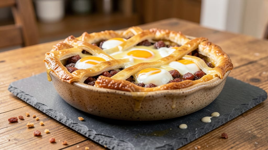 Scotch Egg Pies Recipe: Flaky Pastry Wrapped in Sweet & Salty Magic