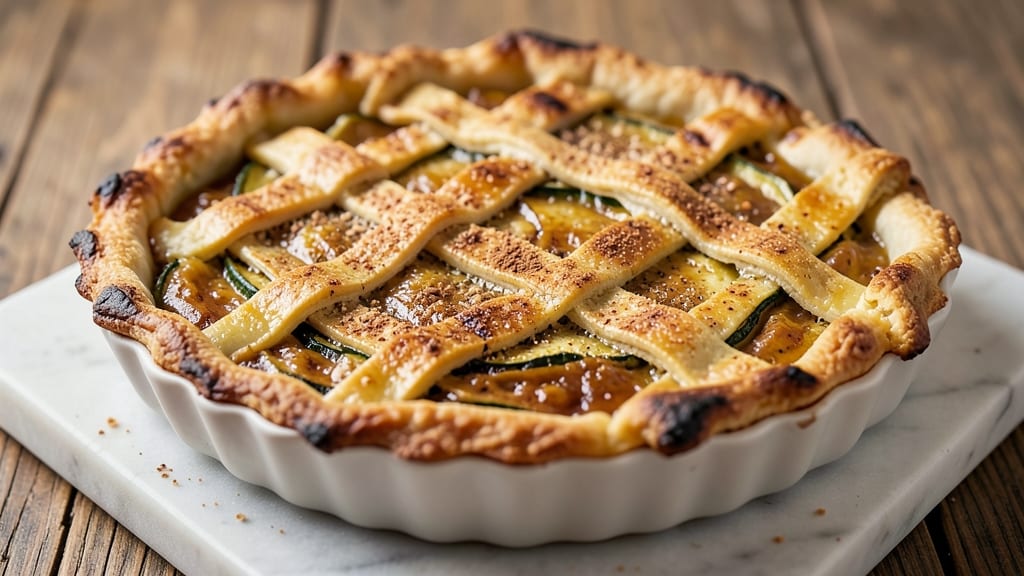 Zucchini Apple Pie Recipe That Tastes Like Apple Pie: Warm Spice and Moist Crust Magic