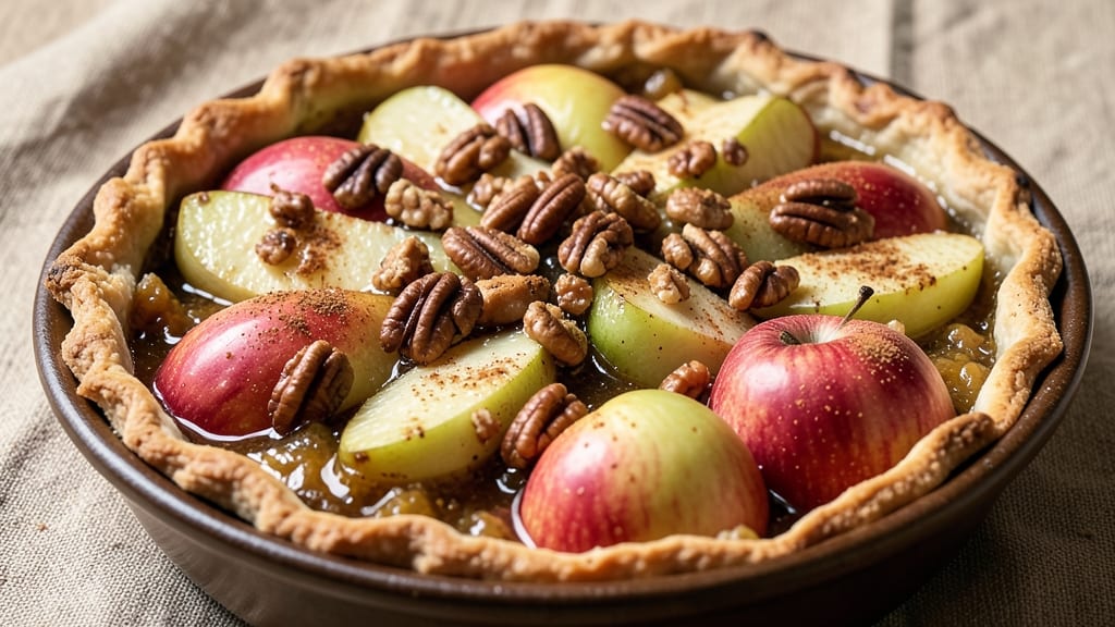 Apple Pecan Pie Filling Recipe: Caramelized Spice and Nutty Crunch in Every Bite
