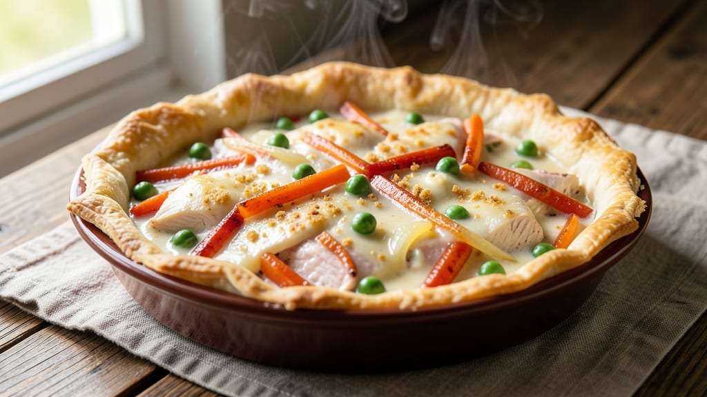 Chicken Pot Pie Recipe: Velvety Gravy Hugs Tender Chicken in One-Pan Magic