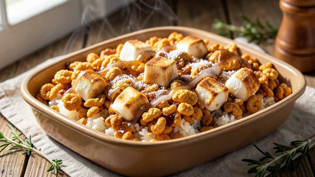 Rice Krispie Stuffing Recipe: Marshmallow-Toasted Crunch With Buttery Rice Bites