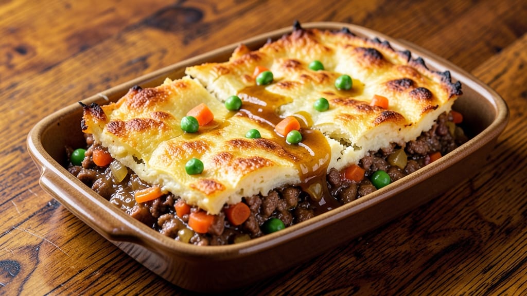 5 Star Shepherd's Pie Recipe: Golden Crust, Meat-Loaded Filling