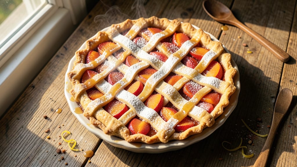 America's Test Kitchen Fresh Peach Pie Recipe: Juicy Fruit Filling with Foil-Sealed Crust Perfection
