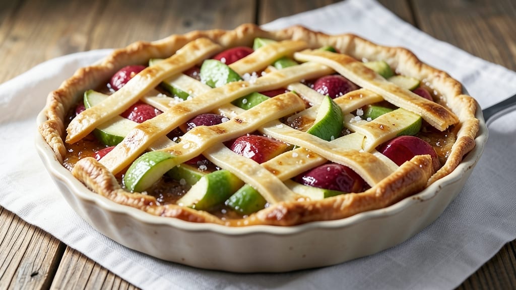 3 Apple Pie Recipe: Triple-Fruit Crisp With Foil-Sealed Crust