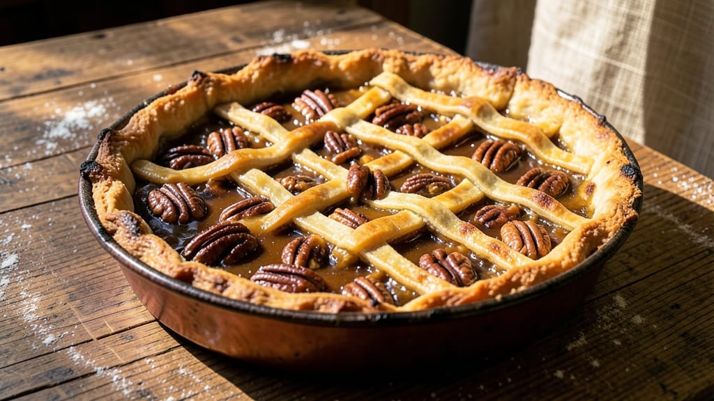 1900 Pecan Pie Recipe: Buttery Crust and Caramelized Nut Bliss