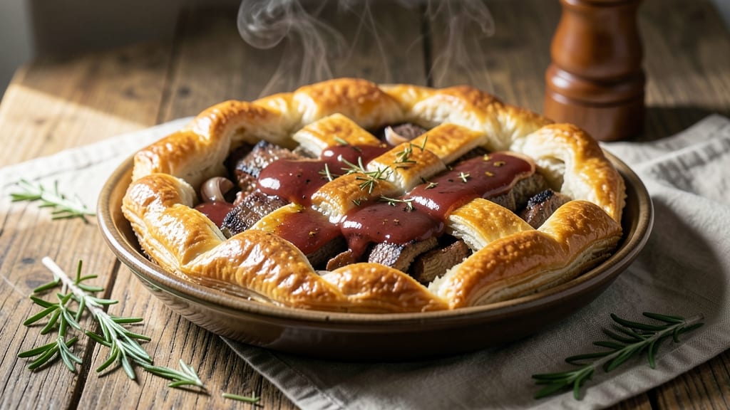 Roast Beef Meat Pie Recipe: Slow-Cooked Richness With Crispy Top Edge