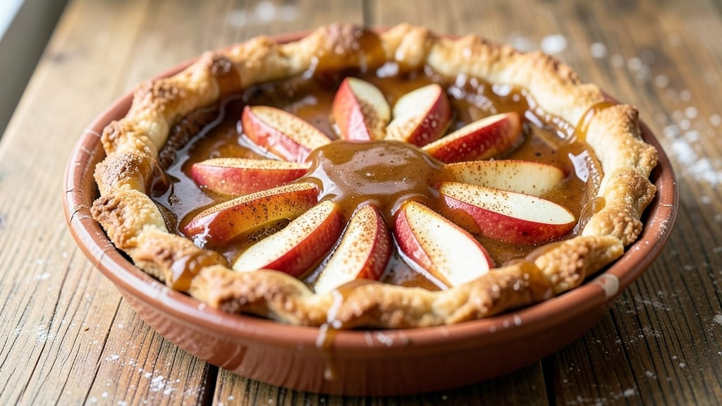 Ree Drummond's Caramel Apple Pie Recipe: Buttery Lattice Crust With Foil-Sealed Sweetness