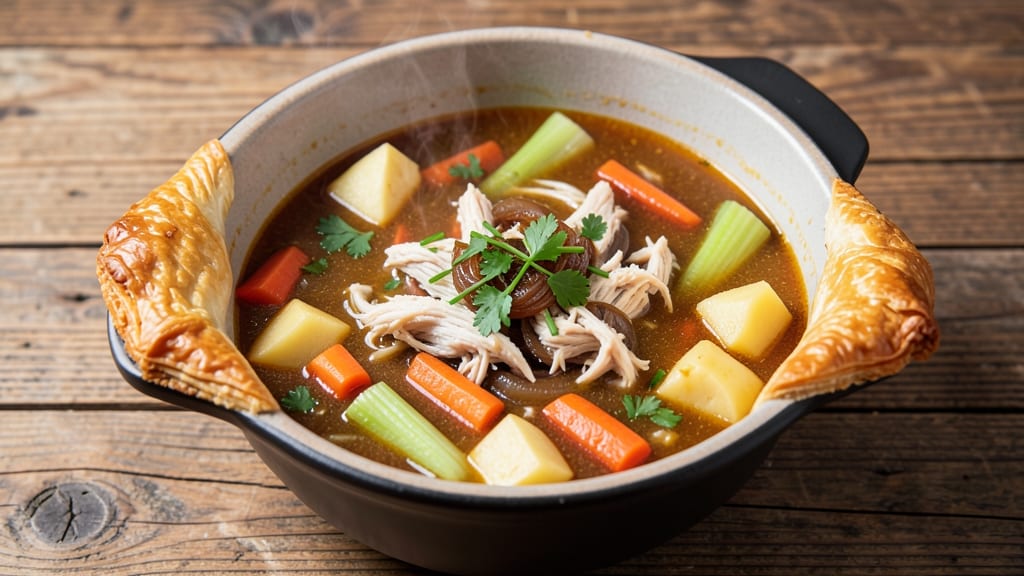 Potbelly Pot Pie Soup Recipe: Mashed Potato Crust Meets Hearty Gravy