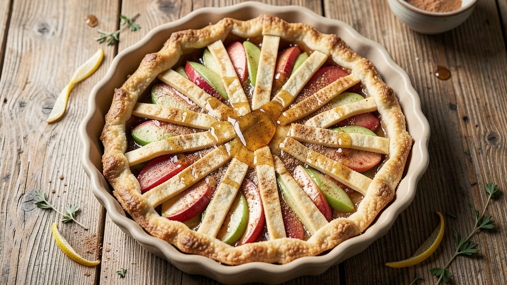 Pillsbury Pie Crust Apple Tart Recipe: Foil-Sealed Crust, Spiced Apple Bliss